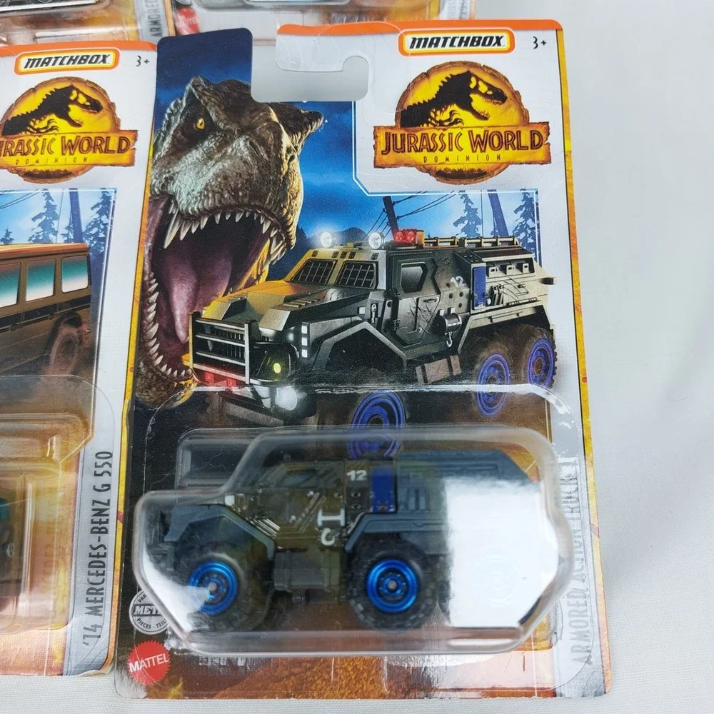 Matchbox 2021 Jurassic World‎ Dominion Lot of 4 Vehicles New